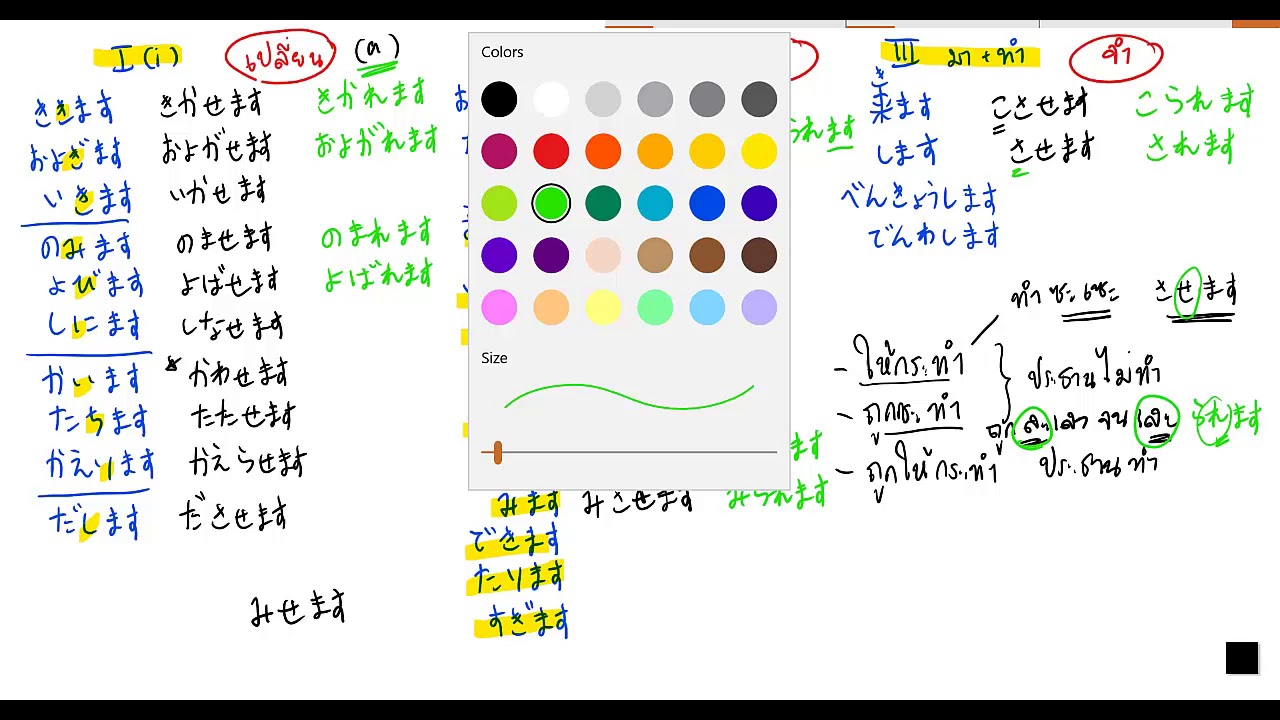 เรียนญี่ปุ่นออนไลน์ รวมรูปให้กระทำ ถูกกระทำ ถูกให้กระทำ ไวยากรณ์n4