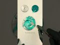 Colour Mixing Combination Silver + Green