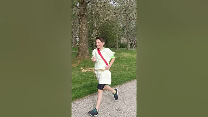 Martin Barco Greek Olympics Race