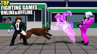 25 BEST 2D FIGHTING GAMES FOR MOBILE | OFFLINE & ONLINE screenshot 5