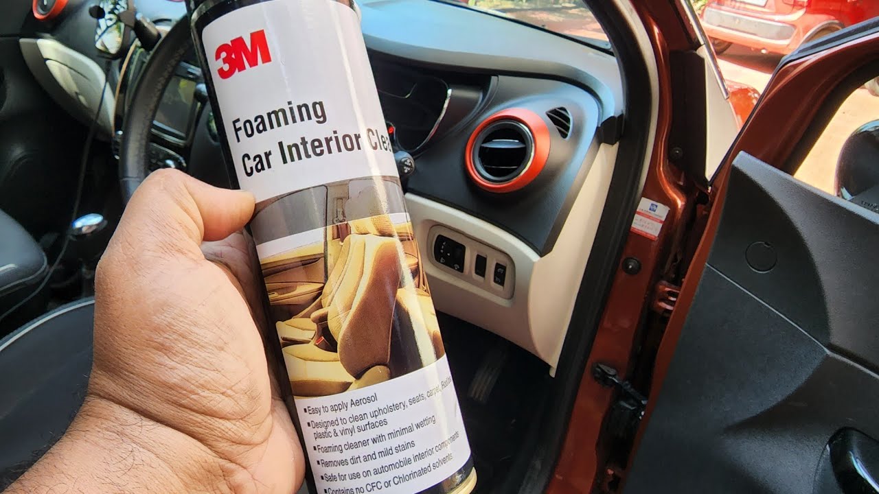 3m Foaming Car Interior Cleaner So Easy You