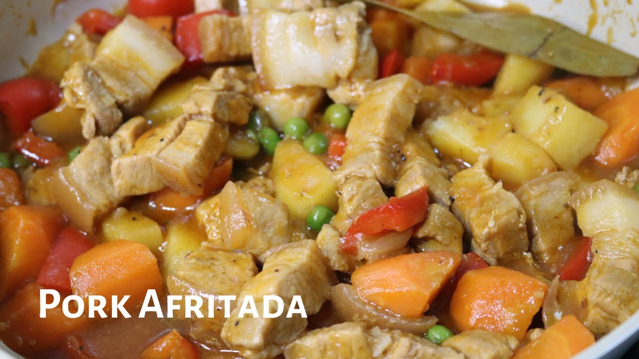 Pork Afritada Recipe YouTube