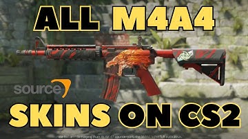 ALL M4A4 SKINS SHOWCASE IN COUNTER STRIKE 2 | CS2 | LAST UPDATE & PRICE