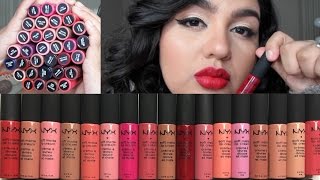 NYX Soft Matte Lip Cream Swatches! | DollStation screenshot 1