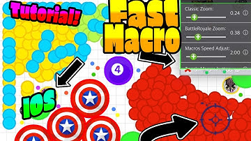 Agar.io Mobile | FASTEST MACRO BUTTON IOS (FULL TUTORIAL)