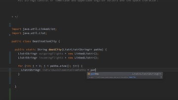Destination City Leetcode Easy Problem