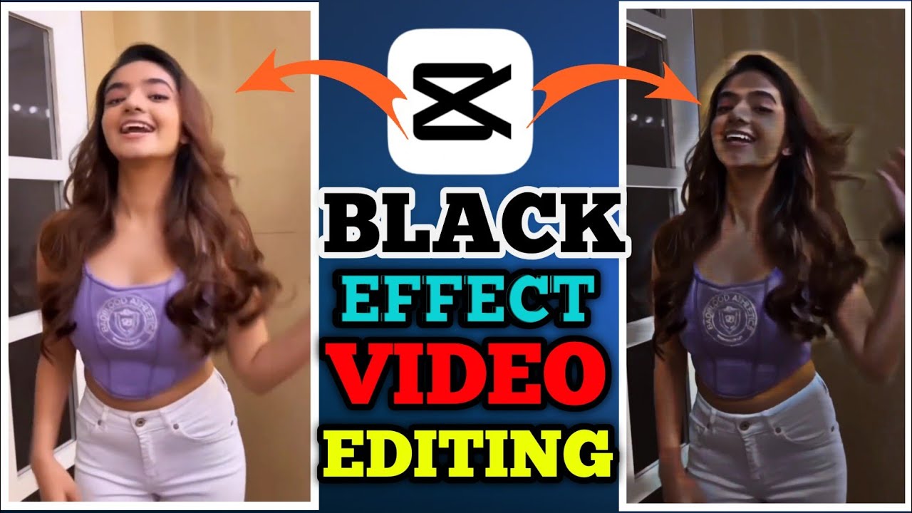 Capcut Black Effect Video Editing || TikTok New Trending Black Effect ...