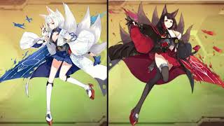 [Azur lane]悠久のカタルシス Yuukyuu no catharsis |Akagi and Kaga| Sub English,Sub Español