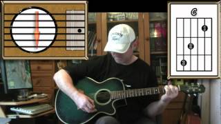 Imagine - John Lennon - Acoustic Guitar Lesson (Easy-ish)