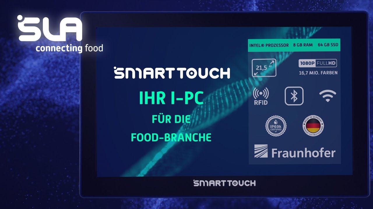 Smarttouch Der Smarttouch von SLA. Eine neue Ära der I-PCs - YouTube