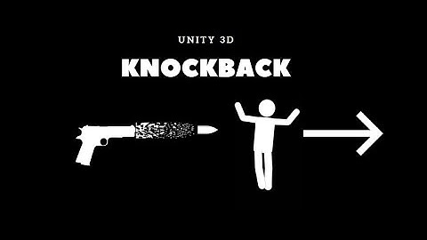 How To Make ENEMY KNOCKBACK in 2 MINUTES | Unity 3D