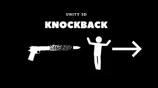 How To Make ENEMY KNOCKBACK in 2 MINUTES | Unity 3D