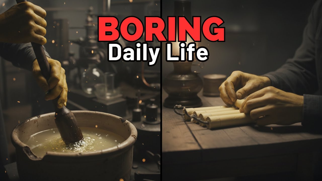 The Boring Daily Life Of A Dynamite Factory Worker (1895, California)