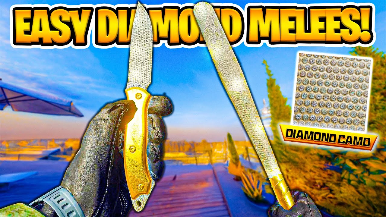 How To Get DIAMOND MELEES FAST & EASY in BO6! - YouTube