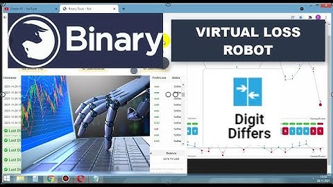 Virtual Loss Scalper Binary Differ Bot Real Binary Account %90 Winning Method