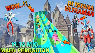 YUTA MIO BERMAIN PEROSOTAN DI ISTANA ULTRAMAN, IRONMAN UPIN IPIN SENANG