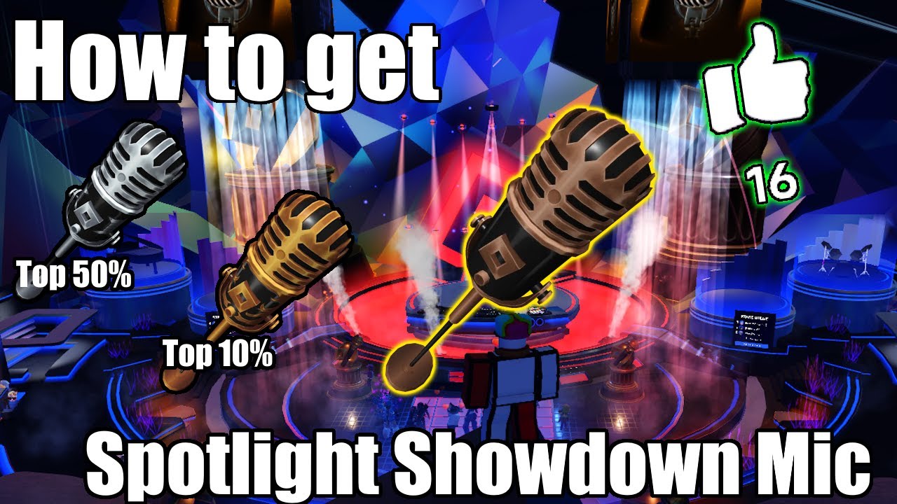 How to get Spotlight Showdown Mic in The Block | Bronze, Silver & Gold | All Challenges