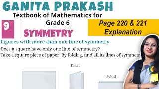 Symmetry | Class 6 Maths Chapter 9 Ganita Prakash  | Page 220 & 221 Figure it out Explanation