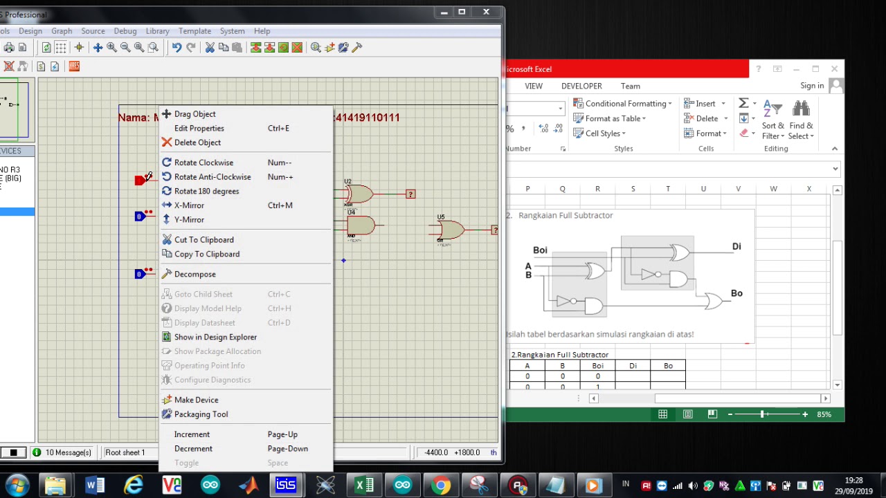 Simulasi Rangkaian Full Adder dan Rangkaian Full Subtraction ...