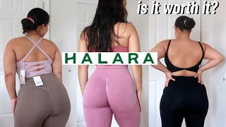 BEST LEGGINGS TRY ON HAUL: HALARA FALL 2022 #Halara