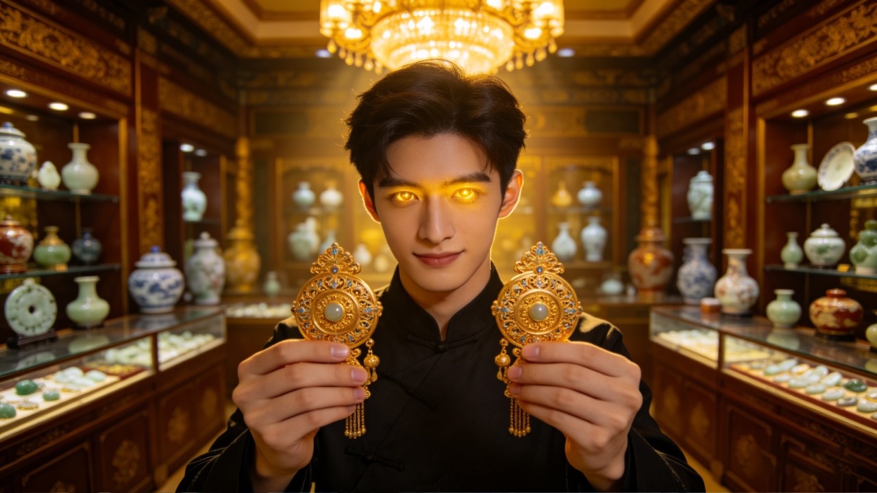 Un chico pobre obtiene vista rayos X, se vuelve experto en antigüedades y triunfa en la vida.