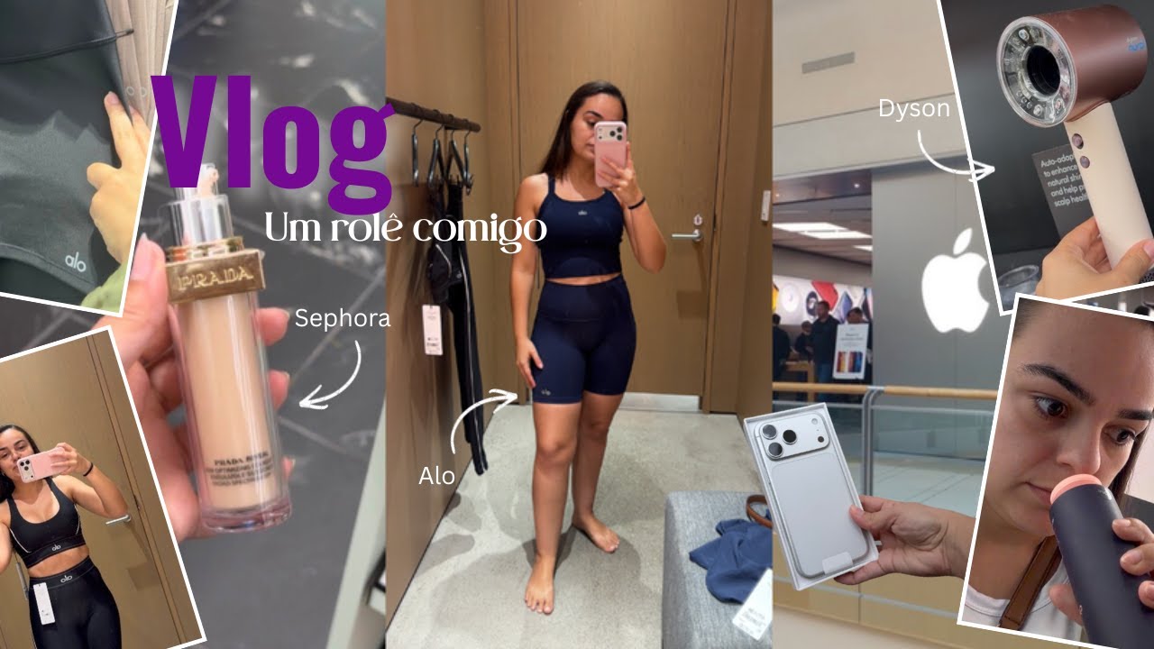 Passeio no shopping nos EUA | Apple e Sephora