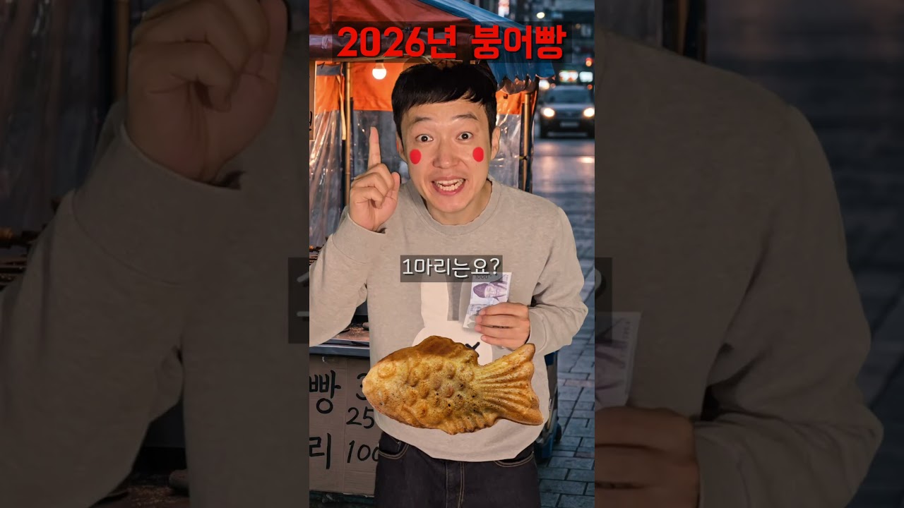 시대별 붕어빵 #상황극 #코미디 #붕어빵