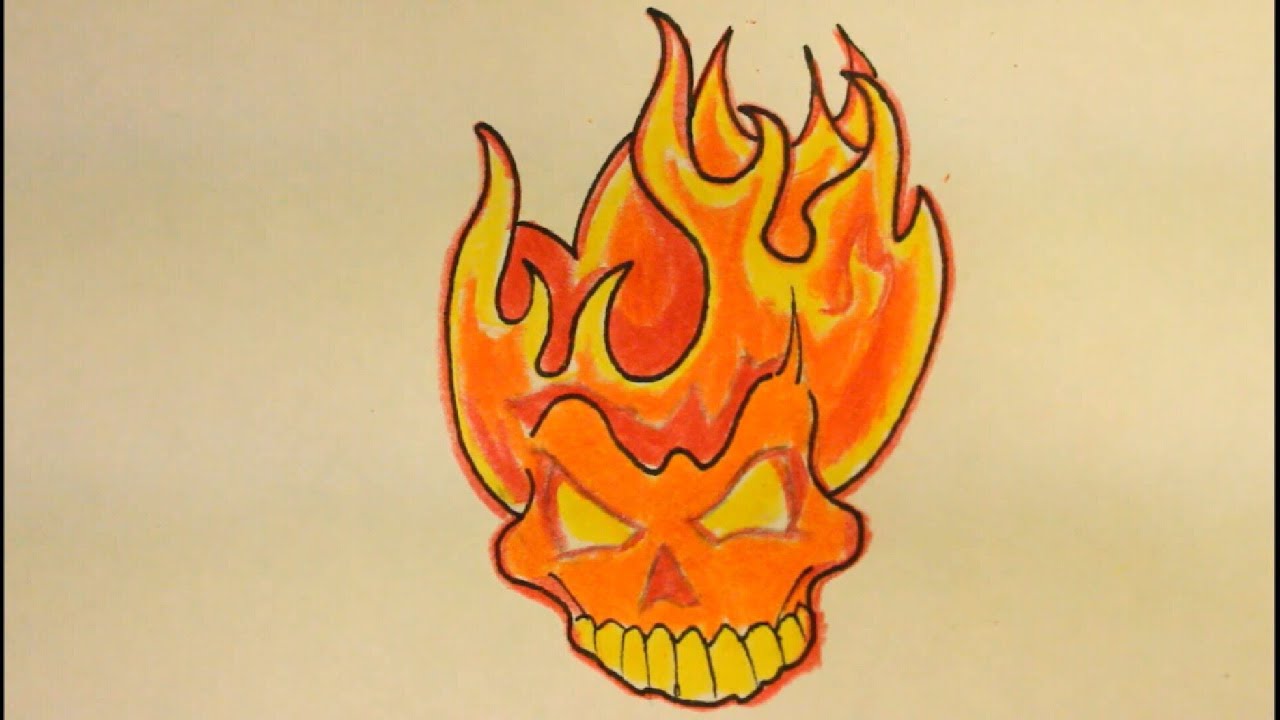 blue flaming skull tattoo car sticker - Pro Sport Stickers