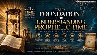 The Appointed Time #1 'Foundation for Understanding Prophetic Time' bible Scholar David Zammit