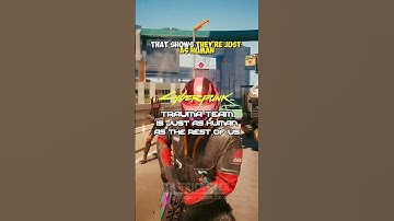 Did You Know About This Secret Trauma Team Encounter? #Cyberpunk2077