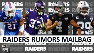 Raiders trade rumors on dalvin cook & derek carr + amik robertson vs.
lamarcus joyner? | mailbag