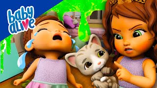 Baby Alive Official  What's Wrong Princess Ellie?  Kids Videos
