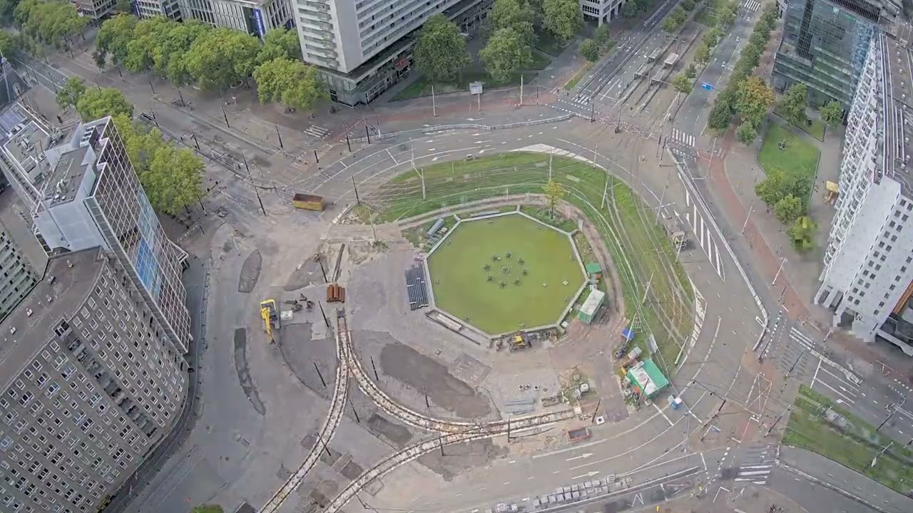 Hofplein Timelapse - 2025 in beeld