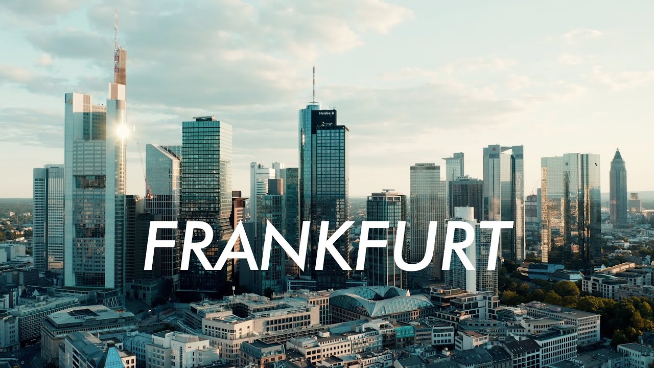 Frankfurt, Germany: 77 Minutes of Beautiful Aerial Drone Stock Footage in 4K