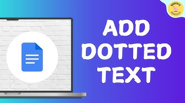 How To Add Dotted Text in Google Docs