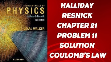 In Fig. 21-25, the particles have char | Fundamentals of physics Chap 21 problem 11 | Belief physics