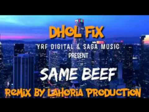 Same beef dhol fix by sidhu moose wala DJ rahul records original