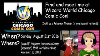 Famous Wizard World Chicago Comic Con 2016 Announcement Profile