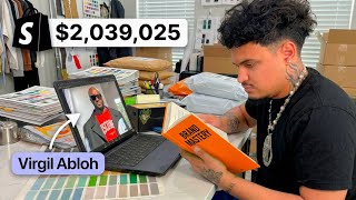I Used Virgil Abloh’s Method To SELLOUT My Drop & THIS HAPPENED….