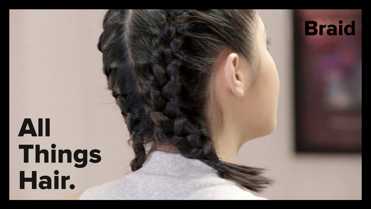 Image of The Boxer Braids hairstyle for short hair