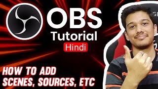 How To Live Stream With OBS Studio | OBS Studio Tutorial in Hindi screenshot 3