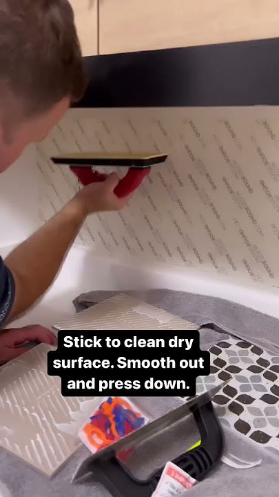 Easy One Day Tile Backsplash Install with Musselbound!!!!