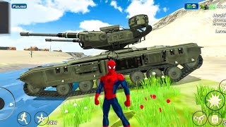 Rope Frog Ninja Hero Vegas Crime Simulator Tank Drive in City - Android Gameplay screenshot 5