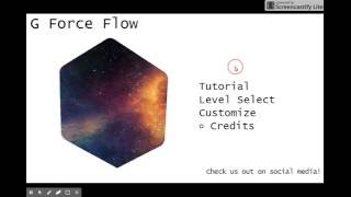 G Force Flow (Dev Video 1, One Button Jam) screenshot 5