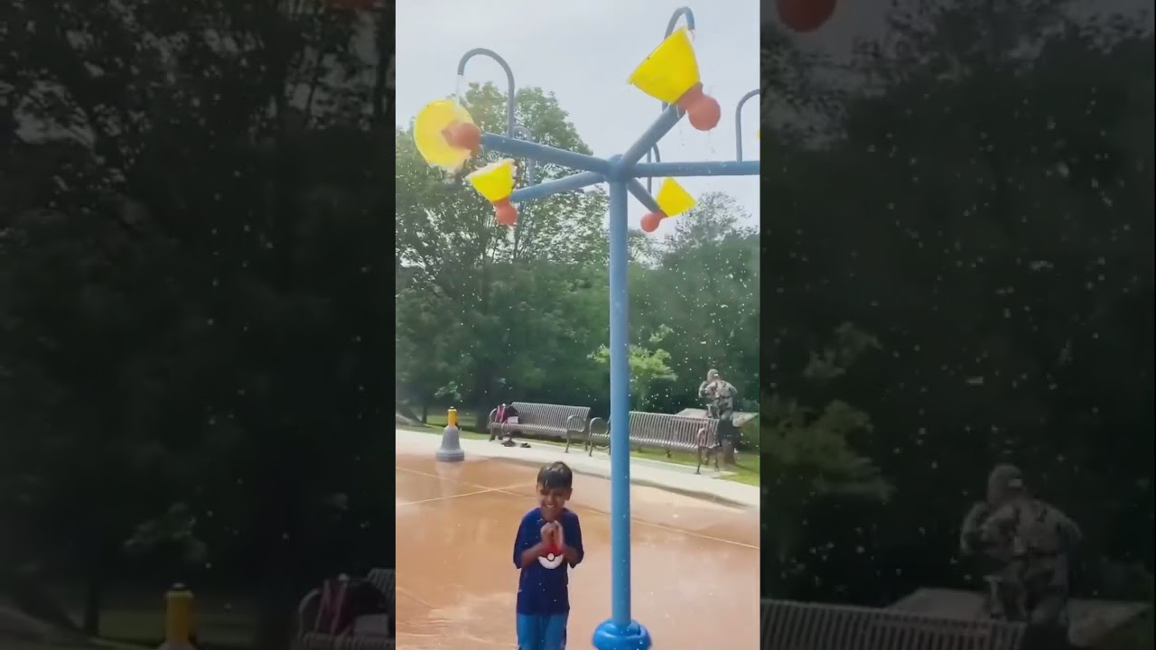 Must TRY Splash Pad FUN 💦 😃 