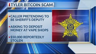 Celebrity SCAM ALERT: Smith County officials warn of vape shop Bitcoin phone scam Profile