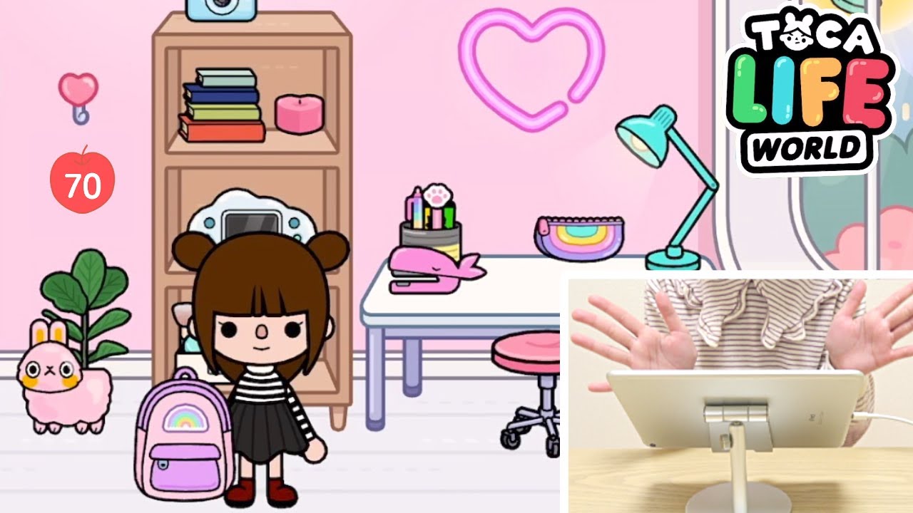 学校がある日のルーティン トッカライフ アプリ / Daily Routine - School Day Toca Life World