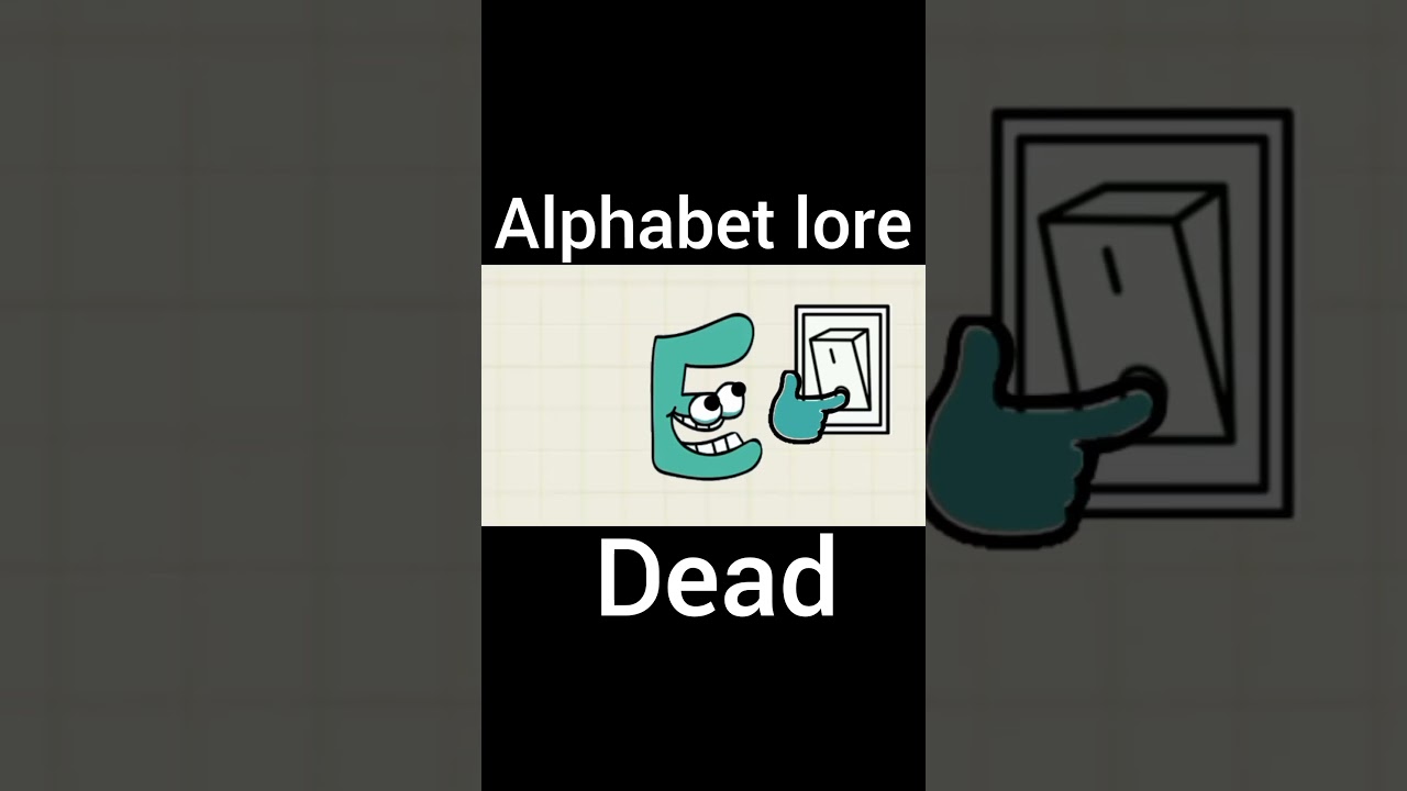 alphabet lore but it's dead 