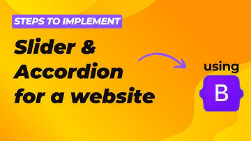 Steps to implement Slider & Accordion for a webiste | in Tamil | TechSpot