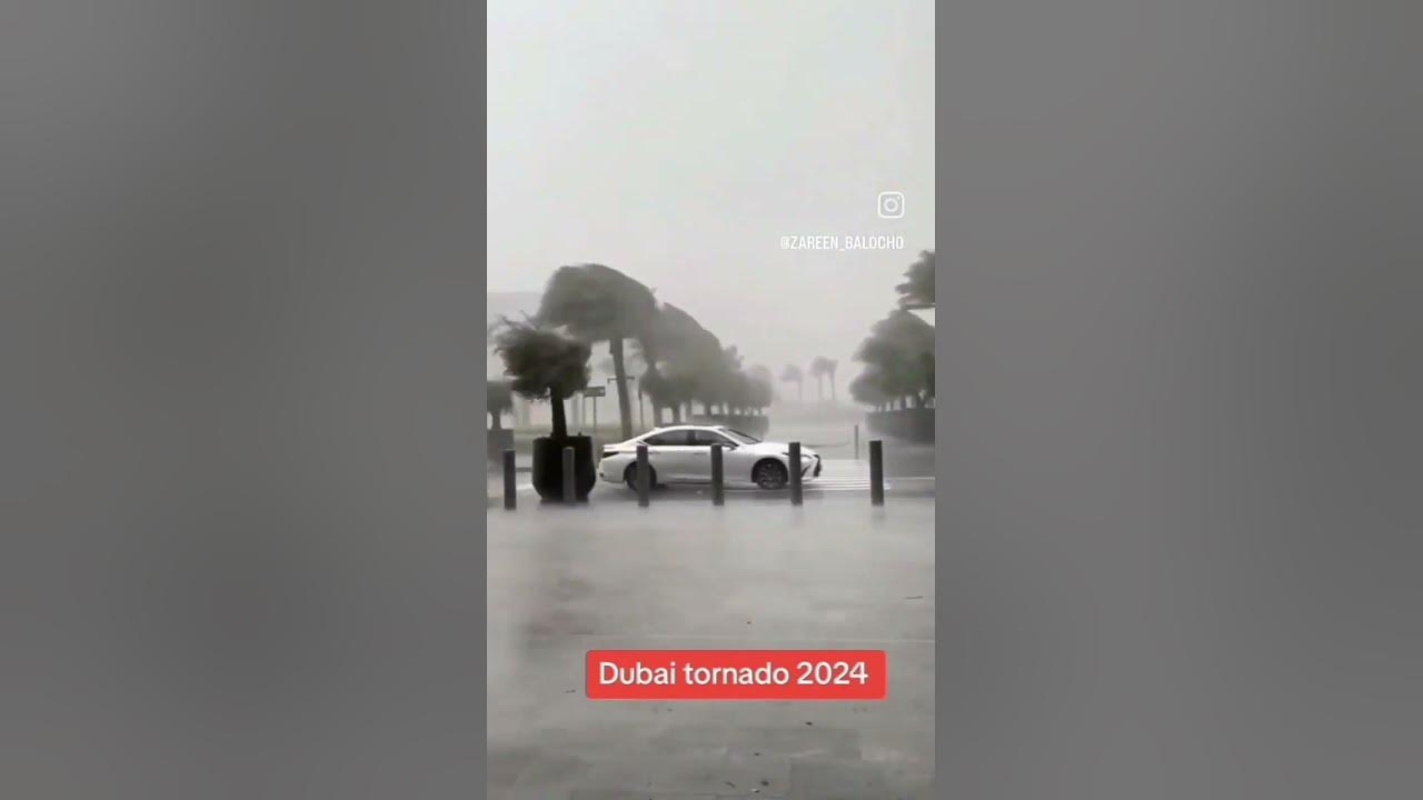 Dubai tornado 2025 YouTube